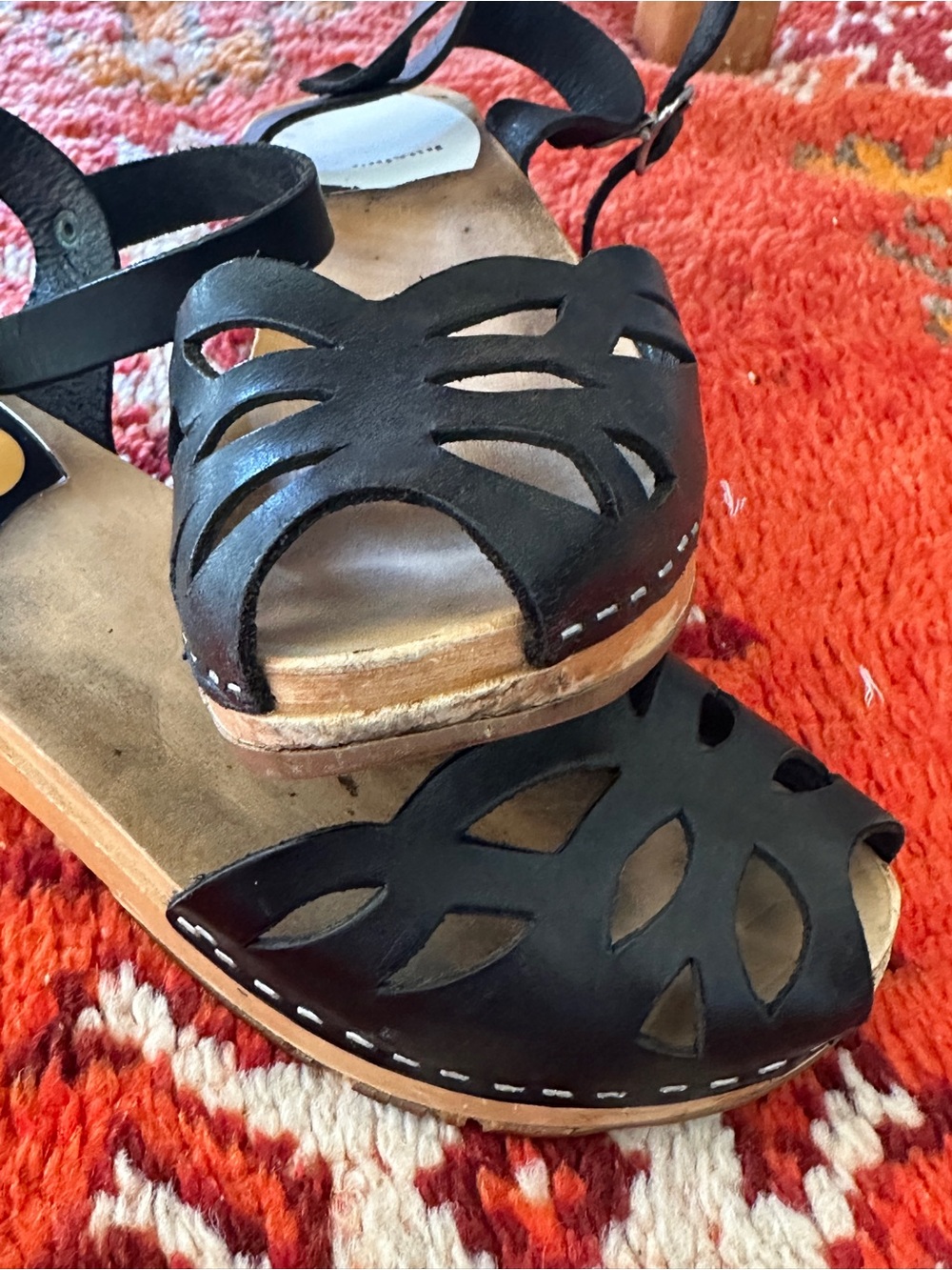Swedish Hasbeens Toffel Sandals - EU37 - Picture 4 of 7